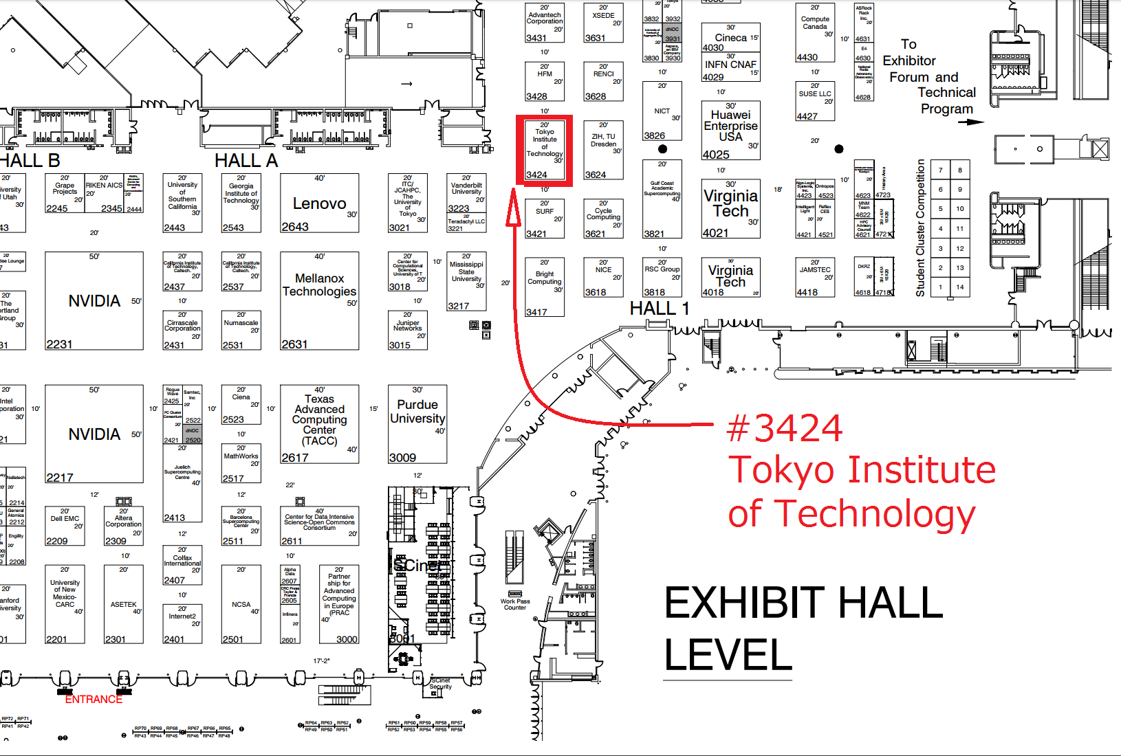 booth map