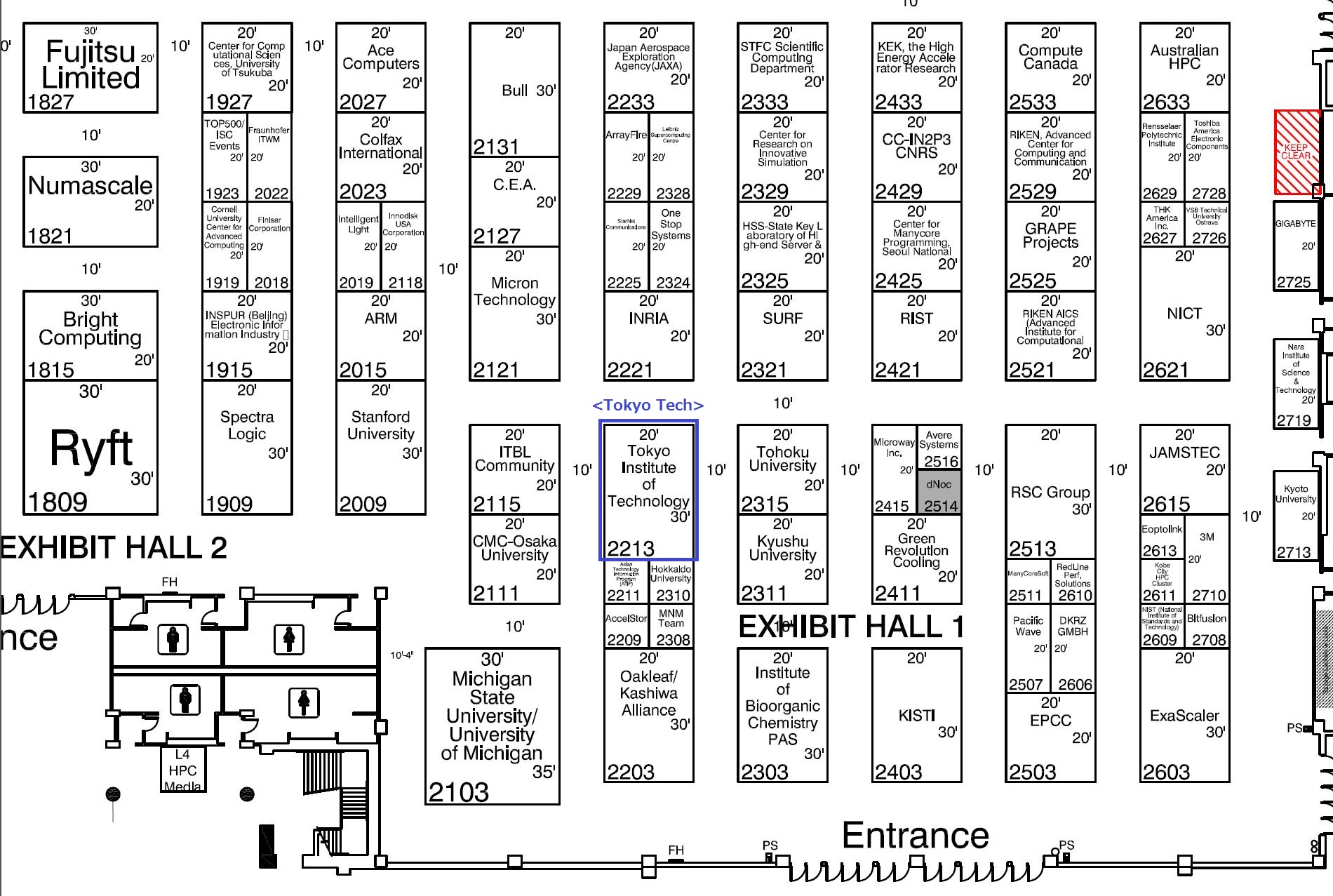 booth map